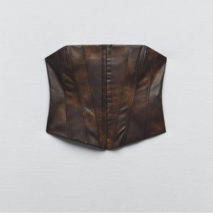 Zara Leather Corset